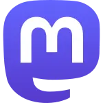 El logo de Mastodon.